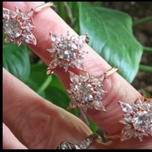 1ct.Moissanite Diamond Ring